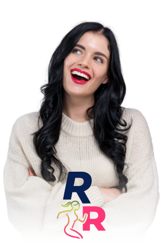 Lady-Standing-With-Logo